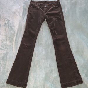 Miss Me Brown corduroy fit and flare